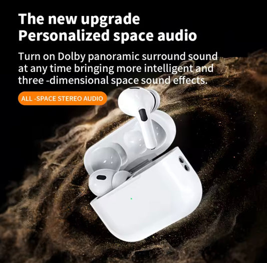 Airs Pro Wireless Headphones — Bluetooth Earbuds with Charging Case