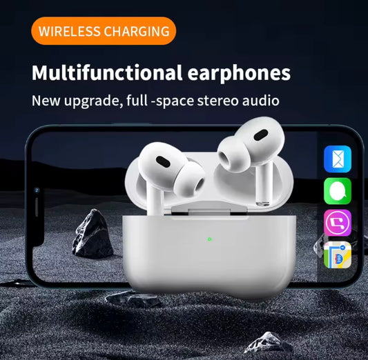 Airs Pro Wireless Headphones — Bluetooth Earbuds with Charging Case