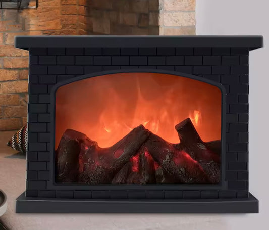 Fireplace Flame Light, Charcoal style LED Table Lights, USB or Battery Power Lamp, for Holiday Winter Gift Party Warm Home Decor